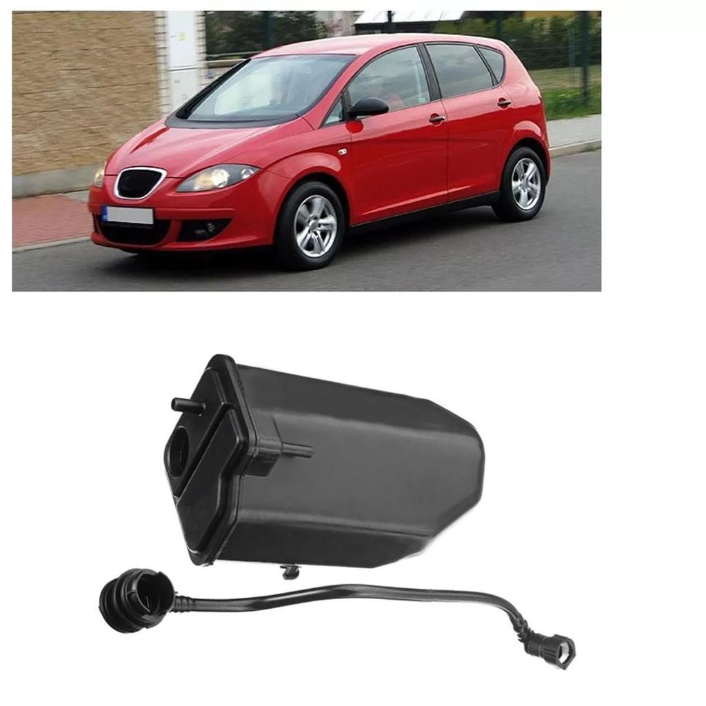 Volkswagen Activated Carbon Canister with Vent Pipe, Black, 31x12x12cm, Model 1K0201801E