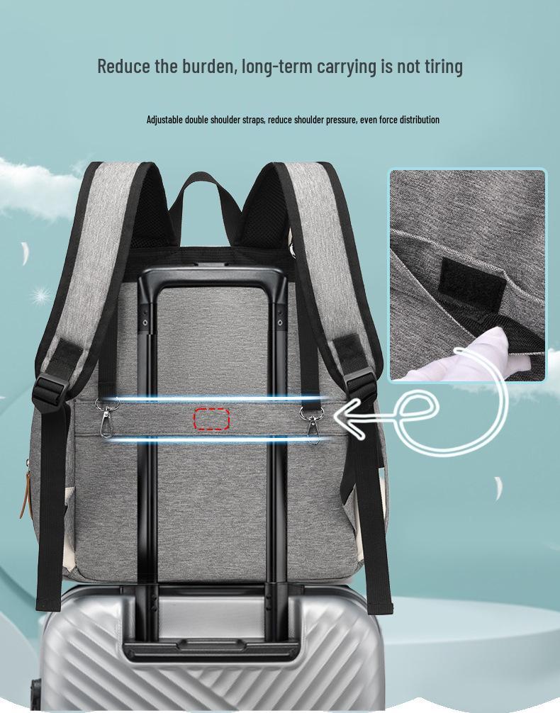 Mummy's Large Capacity Multifunctional Baby Bag - Double Shoulder Design for Moms