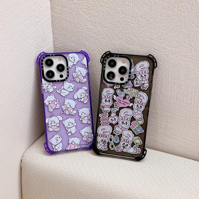 

Harajuku Rabbit Anti-Fall Case for iPhone 15 Pro Max/14 Pro/13/12/11 iPhone 15
