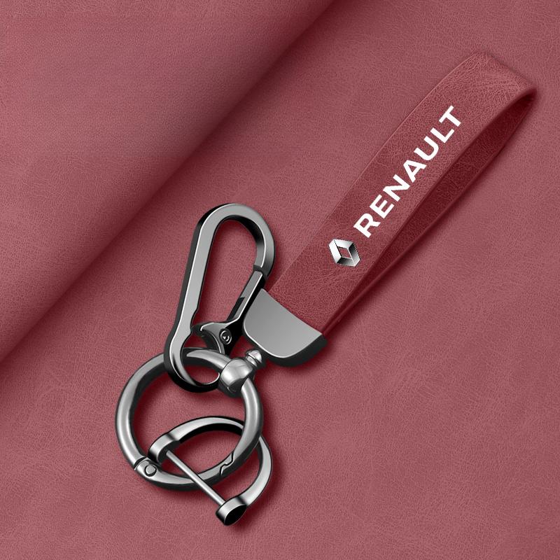 Interior Stickers High-Grade Car Keychain Pendant Keyring Chain Hanging For Renault RS Koleos Captur Kadjar Megane Clio Talisman