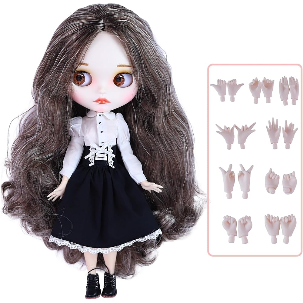 ICY Fortune Days BJD Doll Articulated Body Matte Skin Custom Practice Gift 19 Improved Joints 4 Eye Colors