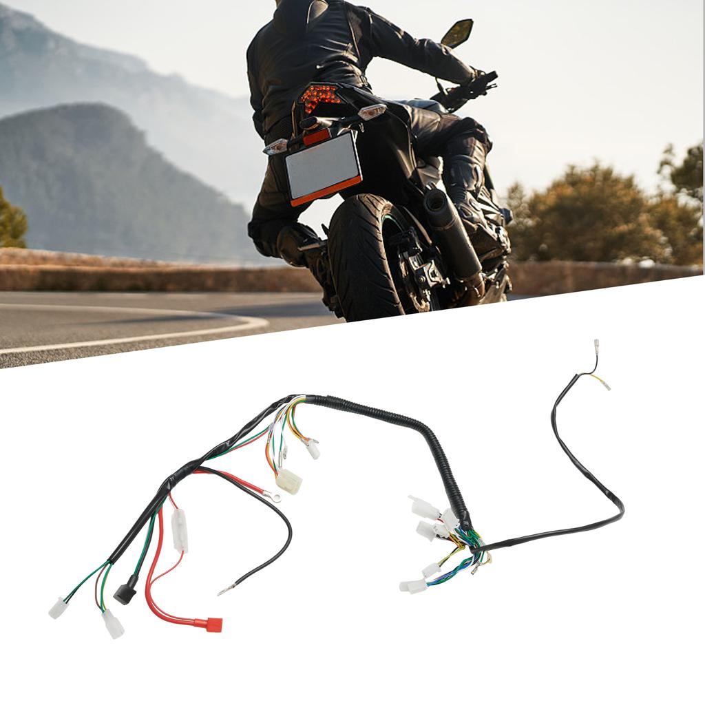 Universal Für ATV UTV Quad 4 Wheeler 50cc/70cc/90cc/110cc/125cc Motorrad Elektrische Kabelbaum Zubehör