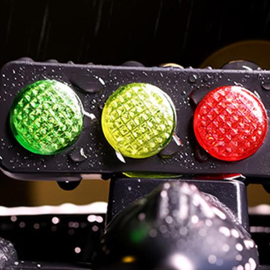 Car Rearview Mirror Rain Shield with Wind Lights Universal Rain Guard for Car Side Mirror Anti-Fog Weather-Resistant Car Accessories