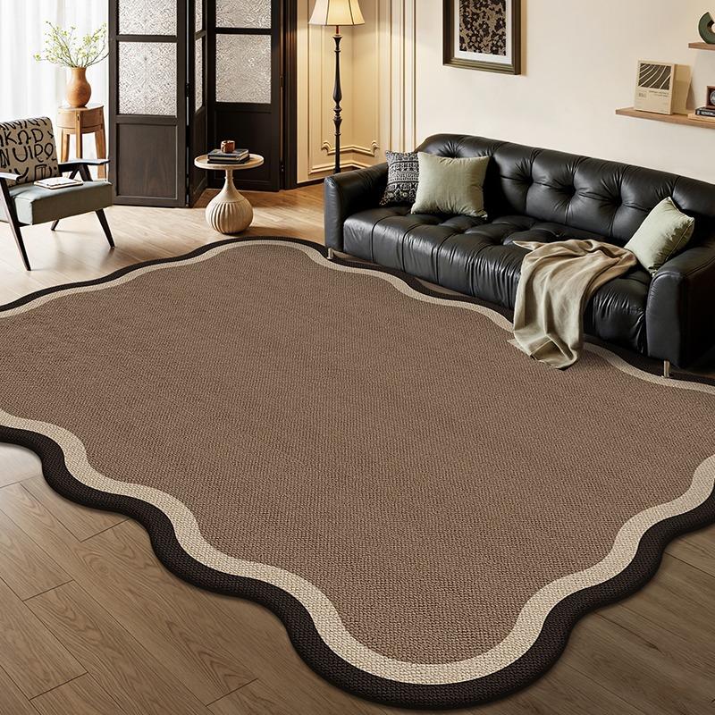 Living Room Carpet Non-Slip Waterproof Dirt-Resistant Floor Mat Irregular Geometric Pattern Rug Large Size Home Decoration Mats