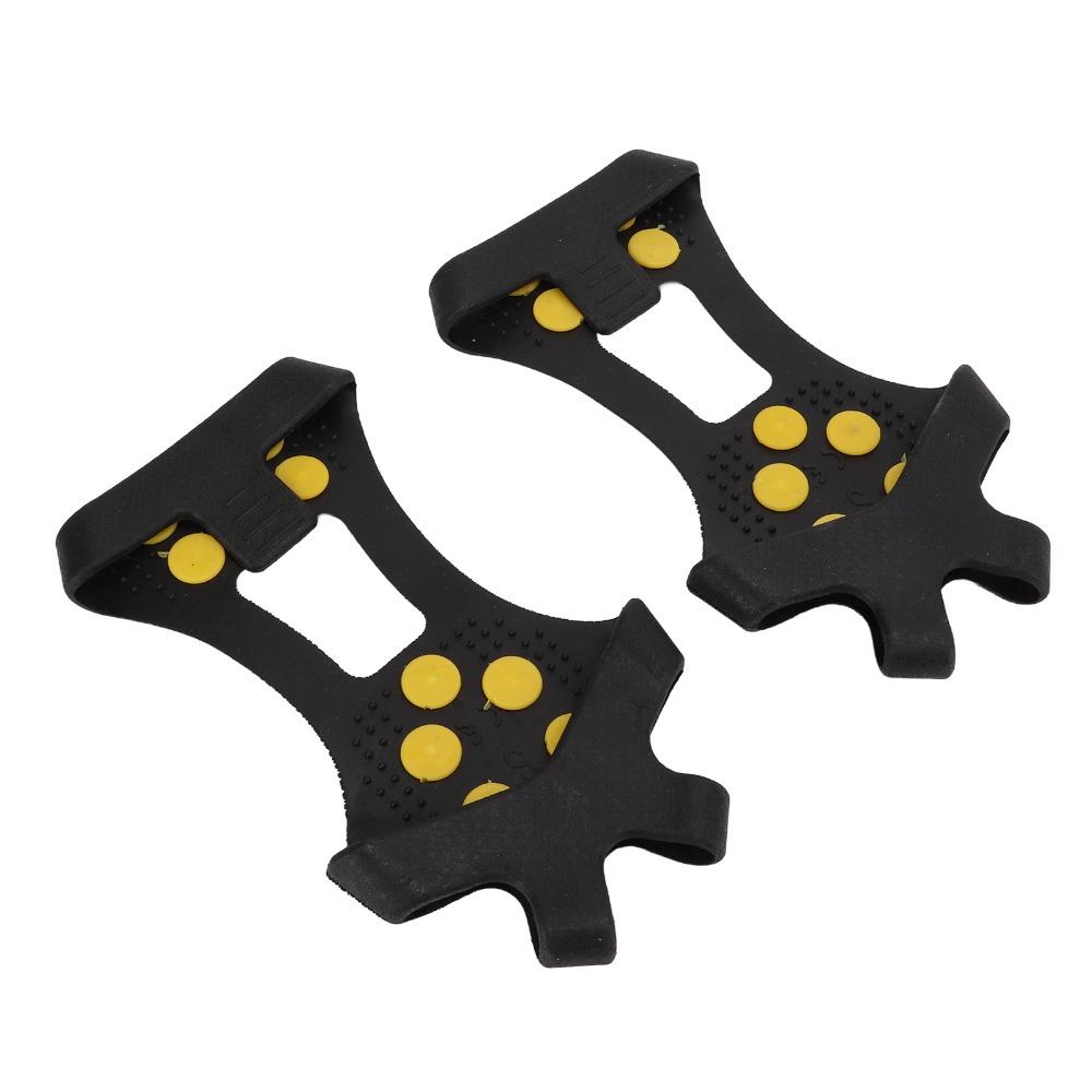 10 Steel Studs Snow Grips Durable Steel Anti-Slip Crampons Long-lasting Traction Cleats  Hiking