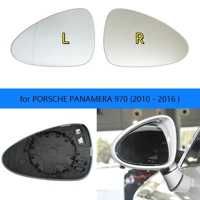 High Quality Wide Angle Car Heated Door Mirror Glass for PORSCHE PANAMERA 970 (2010 -2016 ) OEM:97073103505 / 97073103809