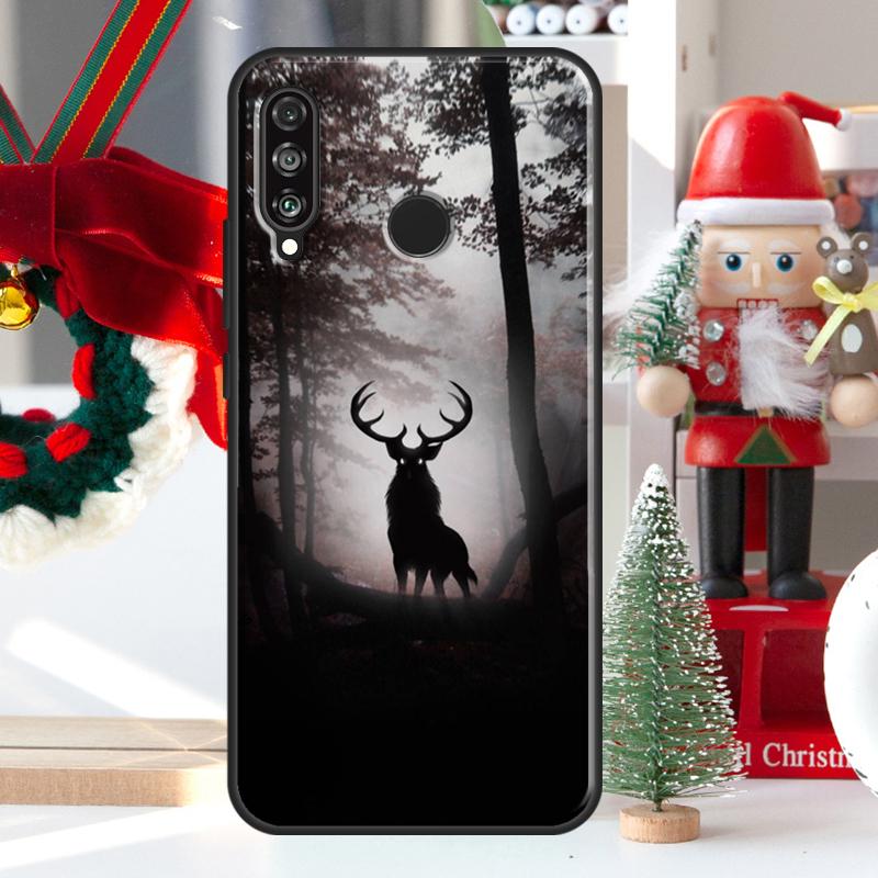 Deer Reindeer Animal For Huawei Nova Y73 Y60 Y70 Y90 Y72 Y61 Y91 7i 8i 11i 12i 12s 9 10 SE P20 P30 P40 Lite Case