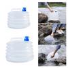 Large Capacity Folding Bucket Collapsible Water Container with Tap Travel Water Bag for Outdoor Camping Fishing Washing