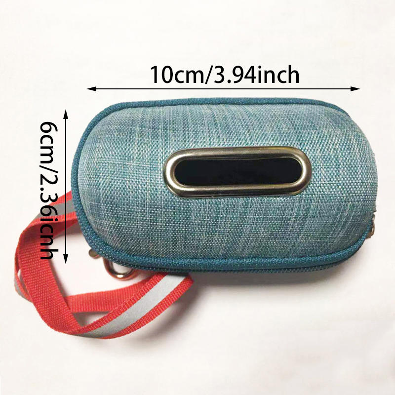 Portable Pet Dog Poop Bag Dispenser Pick-Up Bags Holder With Rope Cleaning Waste Garbage Box High Quality