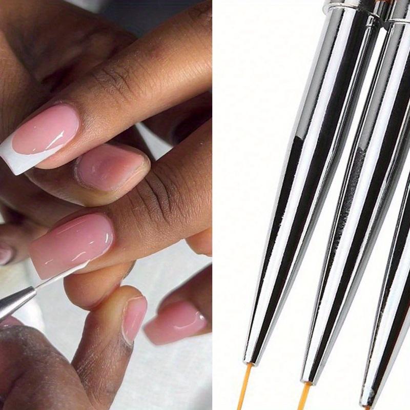 3PCS Nail Brush Set, Nail Art Brush, Nail Drawing Pen, Nail Art Painting Brush, Nail Brush Flower Drawing PenSuitable