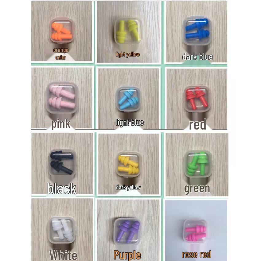 Vánoční stromek špunty do uší: Proti chrápání, Redukce hluku, Zvukotěsné pro plavání a spánek