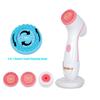 Silicone Face Brush Waterproof Electric Facial Cleansing Brush Skin Cleaner Spin Wash Pores Deep Cleaning Tool Remove Acne