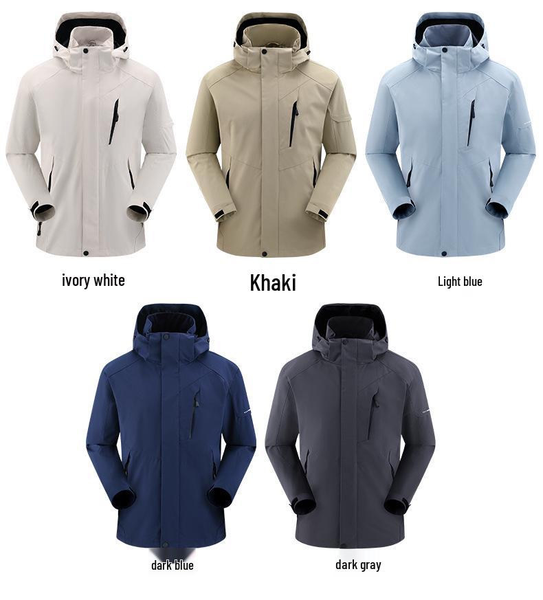 3-in-1 Abnehmbares Outdoor-Set für Paare: Reisen & Bergsteigen mit neuem Fleece-Innenfutter