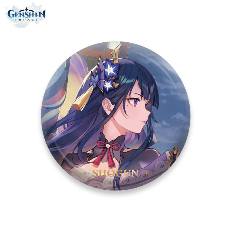 Authorized By MiHoYo 58mm Genshin Impact Theme Serie Character Badges