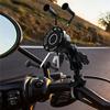 Motorcycle Wired + Wireless Phone Holder
