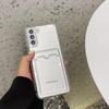 Clear Card Slot Case for Samsung S26U/S24/S25/A57/A16/Note20 - Full Coverage Soft Silicone Protection