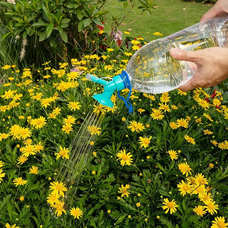 Sunflower Watering Sprinkler Nozzle - Multi-Functional Bottle Head for Flowers, Plants, Garden, Balcony, Home Accessories