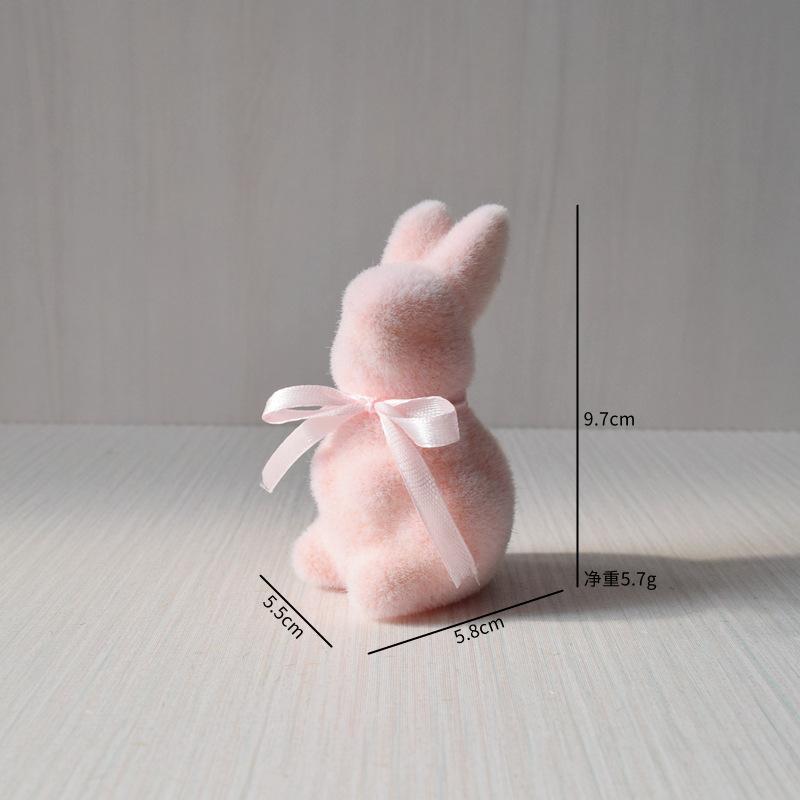 Easter Rabbits Ornament Honeycomb Paper Bunny Desktop Decor  Easter Festival Party Garden Yard Decorations Happy Easter Gift