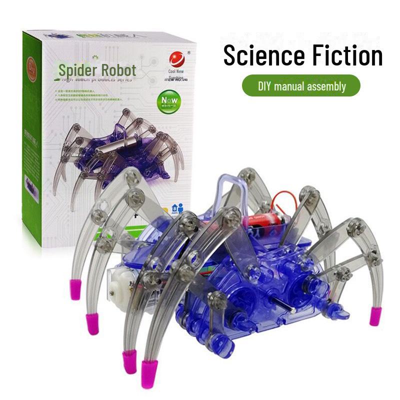 DIY Wind-Powered Robot Kit: Creative Educational Science Toy for Students