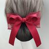 Rete per Capelli Fiocco Decorazione Tessuto Resistente Rete per Capelli Acconciatura Semplice Fiocco per Capelli Decorazione Uso Quotidiano Festa Uscita Accessori per Capelli