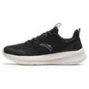 Running Collection Shock Absorbers Slip Resistant Low Top Casual Running Shoes Women's Black White Sneakers 922425513-2
