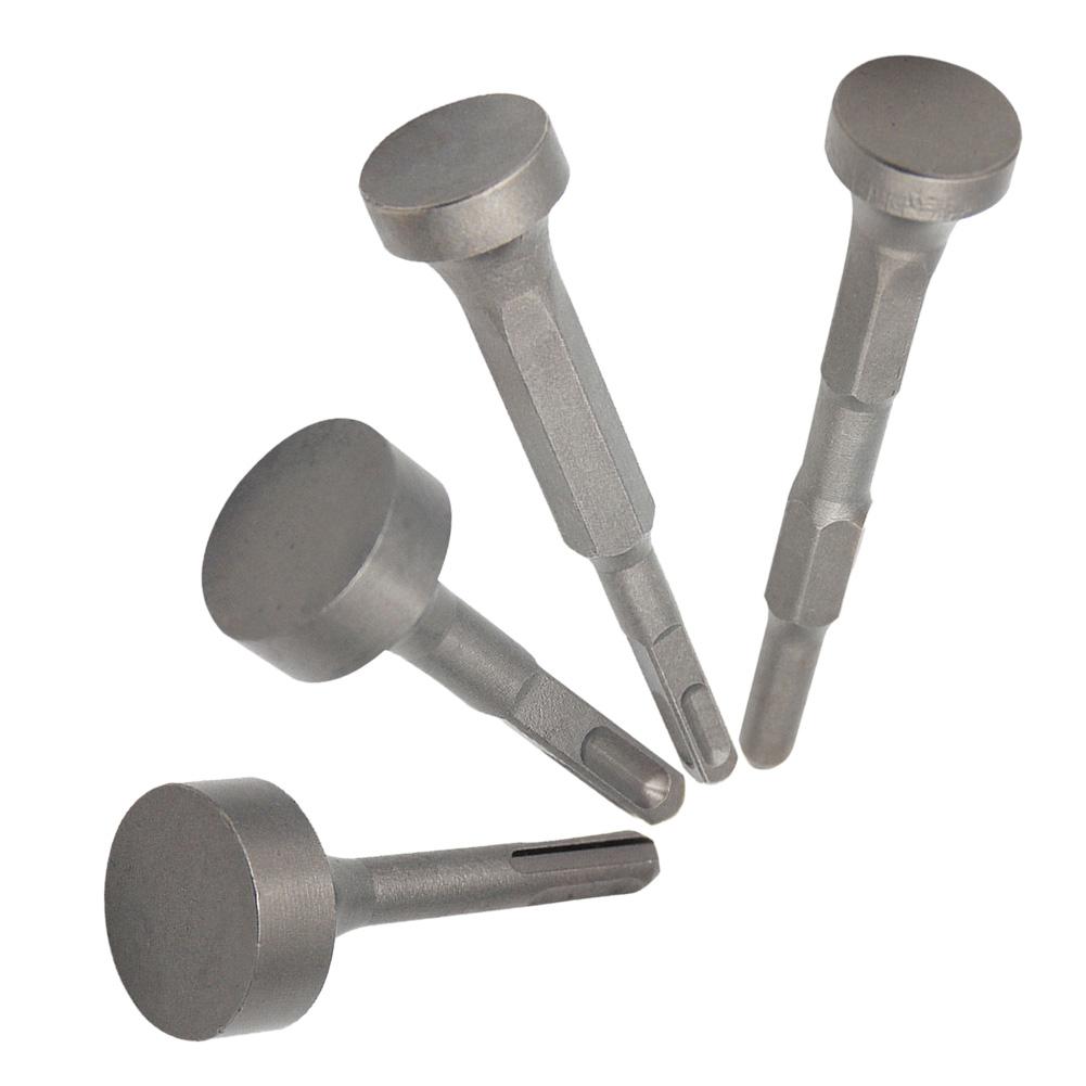 For Electric Hammer T Post Ground Rod Driver Drill Bit Heavy Duty Metal Construction for Effective Bolt and Nail Installation