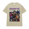 Resident Evil 4 Biohazard Full Character Collage Graphic Oversized T-Shirt Retro Horror Game Streetwear Women And Men T-shirts