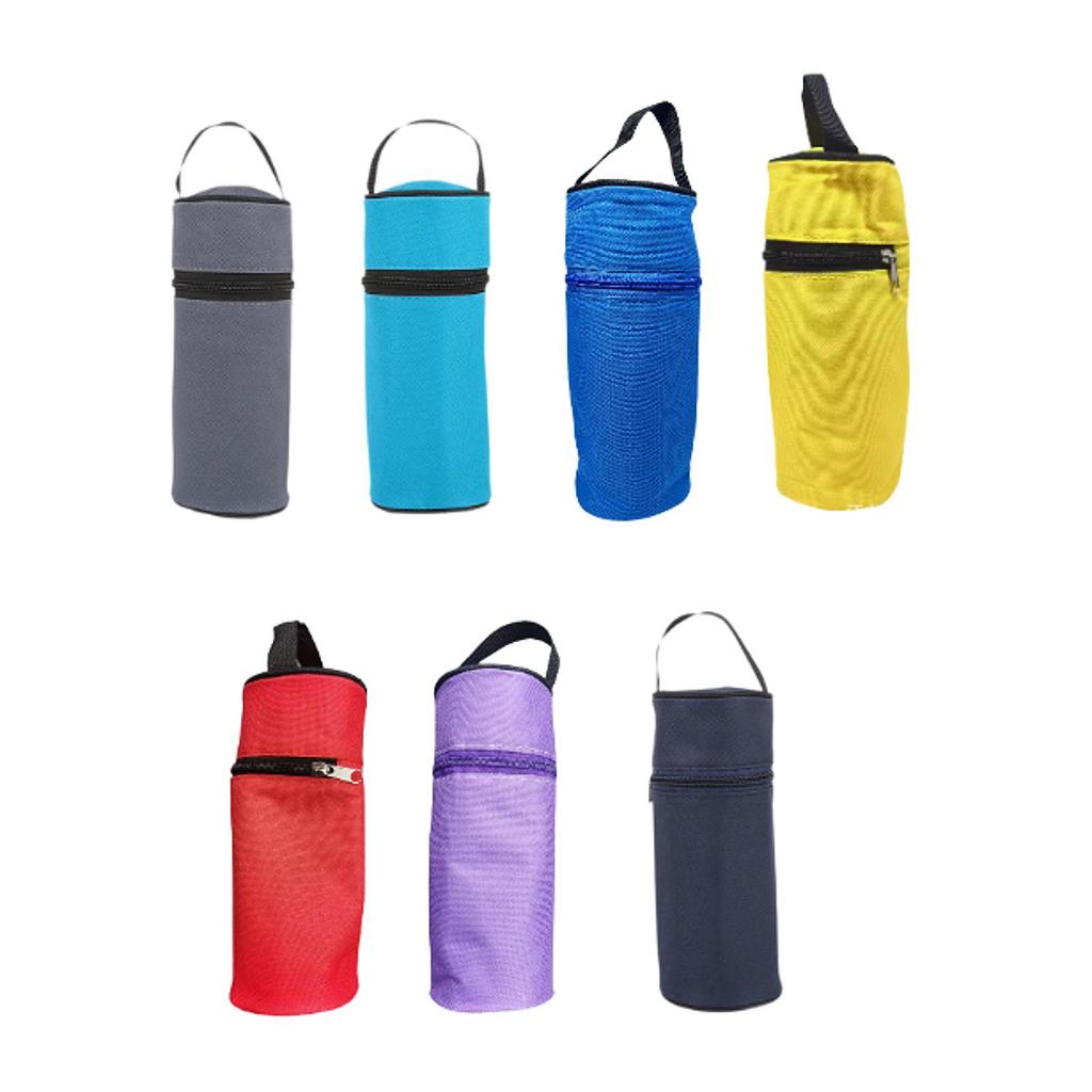 Water Bottle Carry Bag Handbag with Zipper Water Bottle Carrier Bag Warmer
