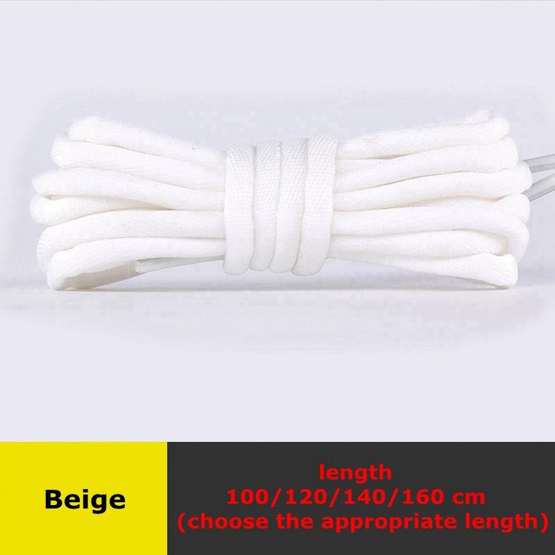1 Pair Rainbow Shoe Laces for Sneakers Round Shoelaces Boots Shoelace Women Man Colorful Tennis Shoestrings Shoes Accessories