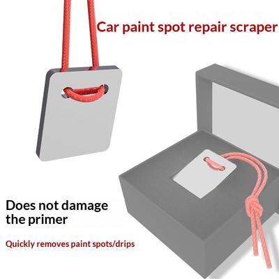1 Pièce Film de Retrait de Peinture Vernis Affaissé Nettoyage Taches Surfaces Dures Outil Grattoir Polissage Voiture Grattoir de Réparation de Points