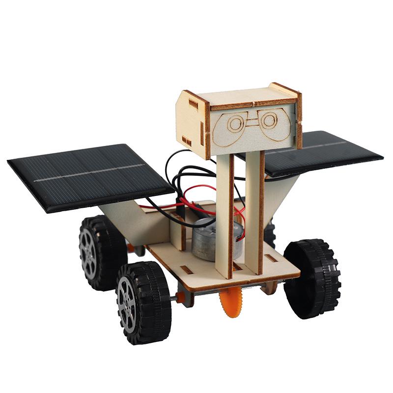 DIY Solar Rover Kit for Ages 7-14: Handmade STEAM Education Toy