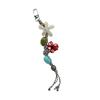 Künstlerischer Perlen-Anhänger Schlüsselanhänger Benutzerfreundliches Handy-Lanyard-Band Vielseitiges Schmuck-Geschenkzubehör für Frauen Dame