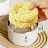 Lunch Bowl Double-Layer Anti-Scald Lunch Box With Tableware Lid Stainless Steel Lunch Bowl Large Capacity Can Drain Ramen Bowl