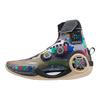Chaussures de Basketball Li Ning WOW 9 Infinity Homme Haut Noir/Multicolore ABER003-2