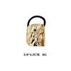 Retro Gold Geometric Hair Clips and Ponytail Ties