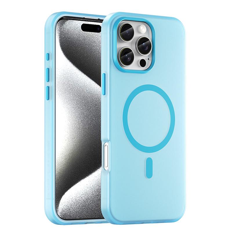 iPhone 16 Pro Max Skin Skin Magnetic Mobile Phone Case Apple 16 Plus Soft Case Mobile Phone Case