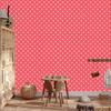 Hearts Coral Wallpaper 50x1000