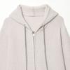 European and American style, new women's clothing, fashionable, casual, versatile, hooded knitted zipper fir