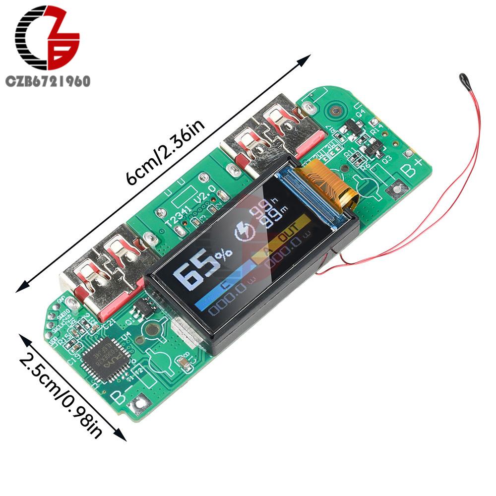 22.5W Type-C USB Fast Charging Module 3.7V Lithium Battery Charger Motherboard DIY Mobile Power Bank Module Supports PD/QC
