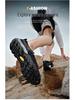 2025 Men's Breathable Leather Outdoor Casual Hiking Shoes - Non-Slip, Soft Sole, Mesh Design