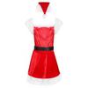 Sexy Christmas Party Costume Women Role Play Santa Dress M XL Size Festive Stage Outfit