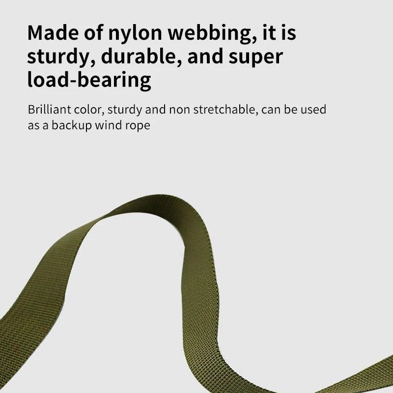 Extensão de Toldo com Cordão ao Ar Livre com Equipamento de Campismo Varal Artefato Corda Ajustável Multifuncional.