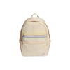Recycled Polyester Plain Weave Fabric Backpack Unisex Sand & Yellow Adidas IL5778