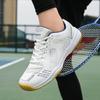 36-45 Couple Plus Size Shock-absorbing Anti Slip Wear-resistant Breathable Tennis Shoes Table Tennis Shoes Badminton Training Shoes