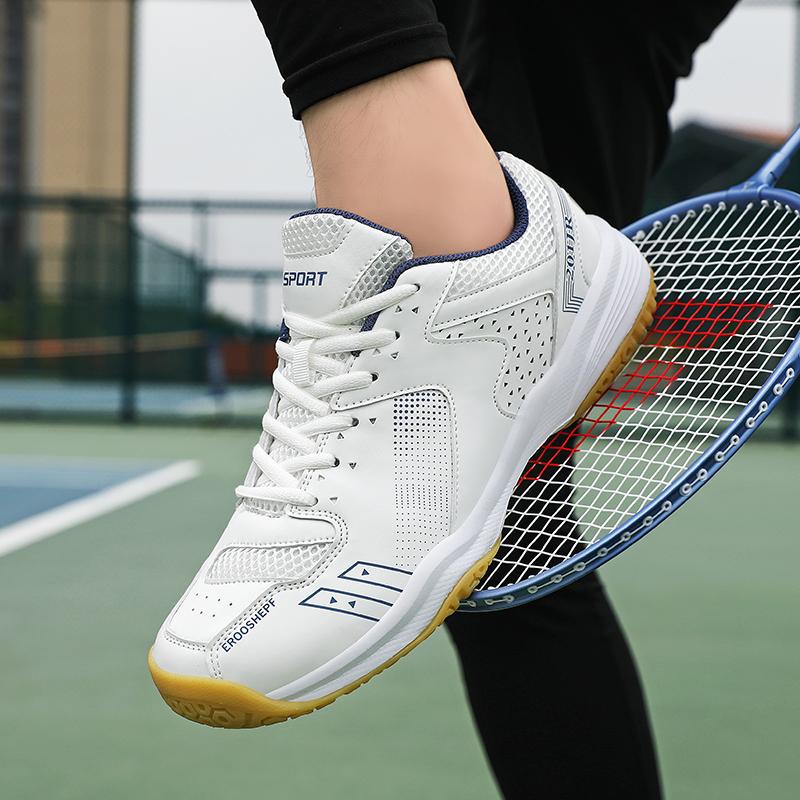 36-45 Couple Plus Size Shock-absorbing Anti Slip Wear-resistant Breathable Tennis Shoes Table Tennis Shoes Badminton Training Shoes