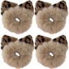 Autumn Winter Plush Cat Ear Hair Ring Female Cute High Elasticity Children Hair Rope Simple Hair Accessories