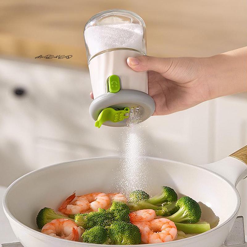 180/250ml Precision Seasoning Bottle Set - Quantitative Salt And Spice Shaker with Moisture-proof Feature for Camping