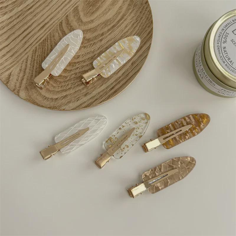 Elegante Frühlings-Haarnadel: Hochwertiger nahtloser Seitenclip für Pony