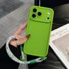 Wrist Strap Lanyard Soft Silicone Case For iPhone 17 Pro Max 16 15 14 13 12 11 XR XS X 7 8 Plus Lens Protection Shockproof Cover
