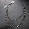 Pants Accessories Double Metal Heavy Hip Hop Vintage Jeans Hip Hop Men's and Women's Waist Chains Pants Chains